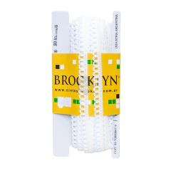 Puntilla Galon Picot Marca Brooklyn Art 4025 13mm x 20 Metros - tienda online