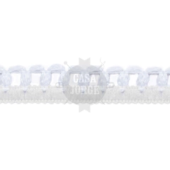 Puntilla Galon Picot Marca Brooklyn Art 4025 13mm x 20 Metros - comprar online