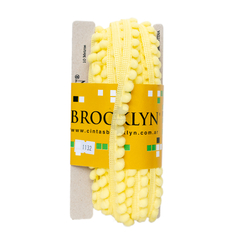 Imagen de Galon Mini Pompon Brooklyn art 1132 de 20 mm x 10 Metros