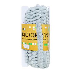 Galon Mini Pompon Brooklyn art 1132 de 20 mm x 10 Metros - CASA JORGE