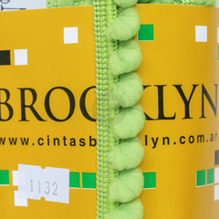 Galon Mini Pompon Brooklyn art 1132 de 20 mm x 10 Metros - CASA JORGE