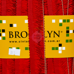 Fleco de Seda Marca Brooklyn art 311 de 30mm x 10 metros
