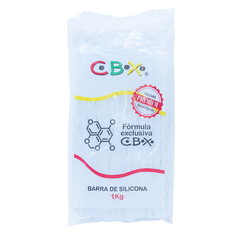 Barra De Silicona Adhesiva Premium Cbx Fina 0.74cm Bolsa X Kilo