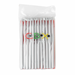 Agujas Crochet De Aluminio Marca Cbx N° 7 X 12 Unidades