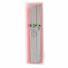 Agujas Crochet De Aluminio Marca Cbx N° 2 X 12 Unidades