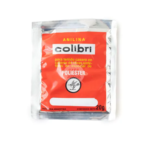 Anilinas Colibri Poliester por 20 gramos