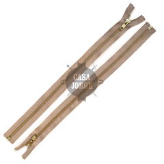 Cierres Metal Bronce Ykk Desmontable Cad 5 Automático 65cm - CASA JORGE