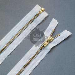 Cierres Metal Bronce Ykk Desmontable Cad 5 Automático 80cm - tienda online