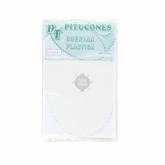 Pitucones De Cuerina Plástica Dt Para Coser 11212 X Par - comprar online