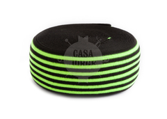 Elástico Rayado Fluo Fb I21 De 75mm X 10 Metros