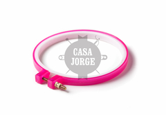 Bastidor De Plástico Para Bordar Con Tornillo De 9 Cm