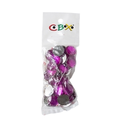 Gema Acrilica Cbx Para Coser Redonda 18mm X 50 Unidades - tienda online