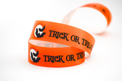 Cinta Halloween Cordon De Oro Trick Or Treat 25mm X 10 Mts