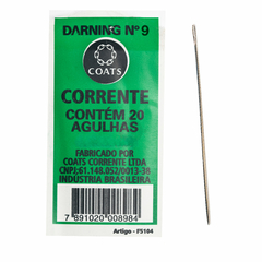 Agujas Para Bordar Coats Con Punta Corrente sobre 20 agujas