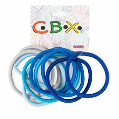 Imagen de Pack Gomitas Para Cabello Cbx Poliester 12 Paquetes X10 Unid