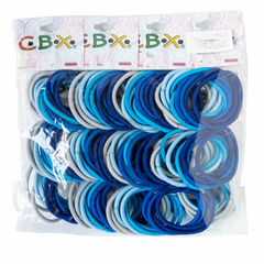 Pack Gomitas Para Cabello Cbx Poliester 12 Paquetes X10 Unid - tienda online