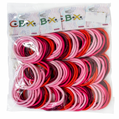 Pack Gomitas Para Cabello Cbx Poliester 12 Paquetes X10 Unid - tienda online