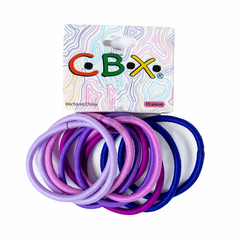 Pack Gomitas Para Cabello Cbx Poliester 12 Paquetes X10 Unid - comprar online