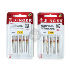 Agujas Singer 2020 Para Maquina Familiar Recta X Paquete en internet