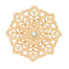 Mandalas Calados En Fibrofacil Mdf De 15 Cm De Diámetro en internet