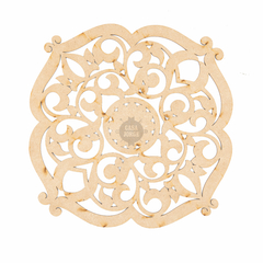 Mandalas Calados En Fibrofacil Mdf De 30cm De Diámetro - CASA JORGE