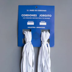 Imagen de Cordones Para Zapatilla Chato Art 30 De 1 Mt Largo X12 Pares
