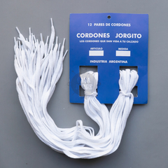 Cordones Para Zapatilla Chato Art 30 De 45cm Largo X12 Pares