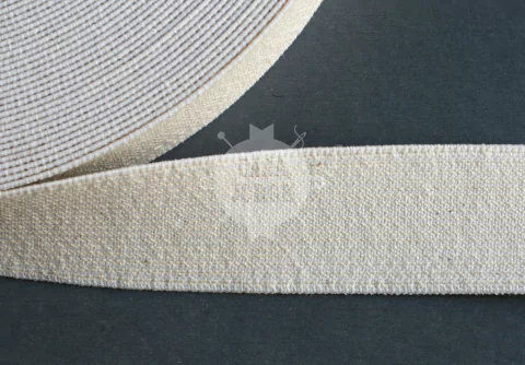 Elástico De Algodón 30mm X 25 Metros