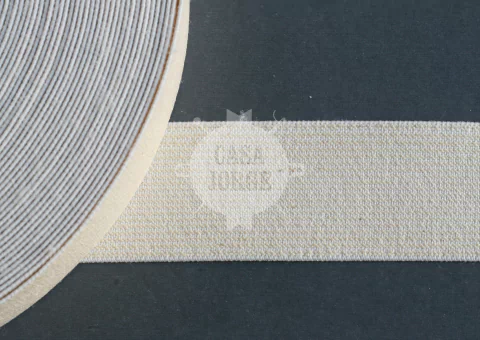 Elástico De Algodón 35mm X 25 Metros