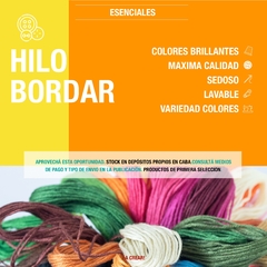 Hilo Mouline para Bordar TK x 50 madejas - comprar online