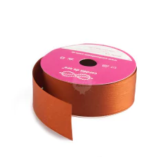 Imagen de Cinta Raso N 5 De 25mm Cordón De Oro X 10 Mts