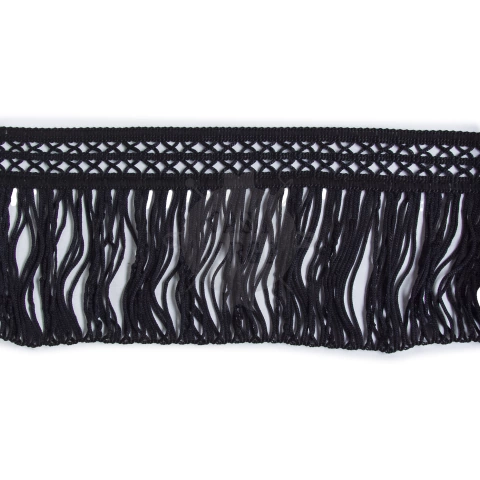 Fleco De Acetato 15 Cm De Ancho X 10 Mts Art M285 Negro