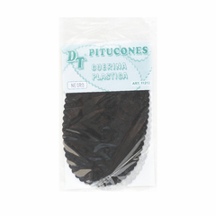 Pitucones De Cuerina Plástica Dt Para Coser 11212 X Par - tienda online