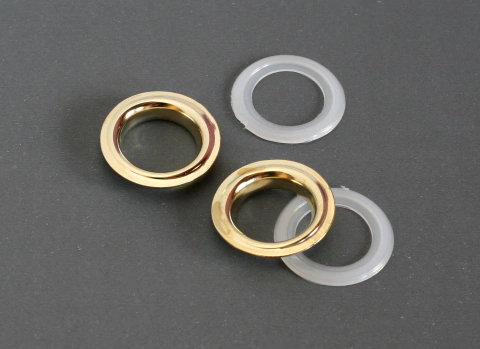 Ojalillos Cortina De Baño Metal Hierro Nº 32 X 144 Unidades