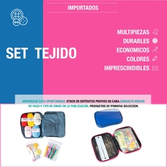 Set Agujas Tejer Crochet Tejido Bordado Coser TK 100pzs