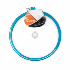 Bastidor Plástico Para Bordar Almendra Con Tornillo 20cm en internet