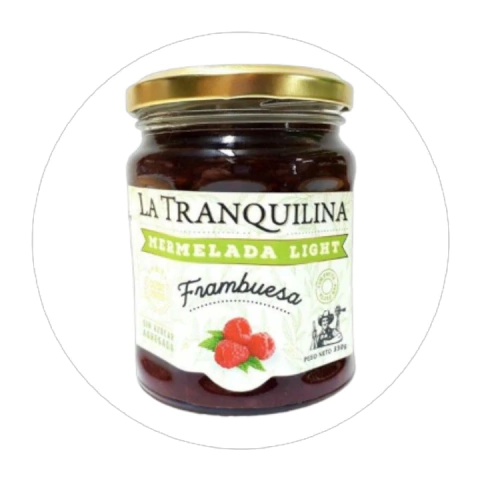 Mermelada Sin Azucar Frambuesa La Tranquilina 330 Gr - comprar online