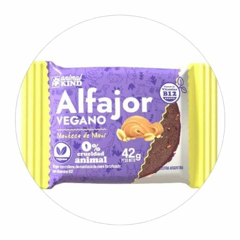 Alfajor Vegano Animal Kind de Maní x 42 g - comprar online