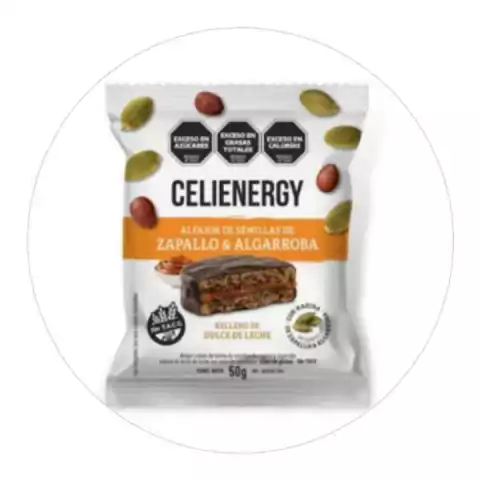 Alfajor Zapallo y algarroba Sin tacc - comprar online