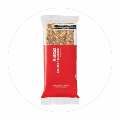 MUECAS BARRA MANZANA 45gr - comprar online