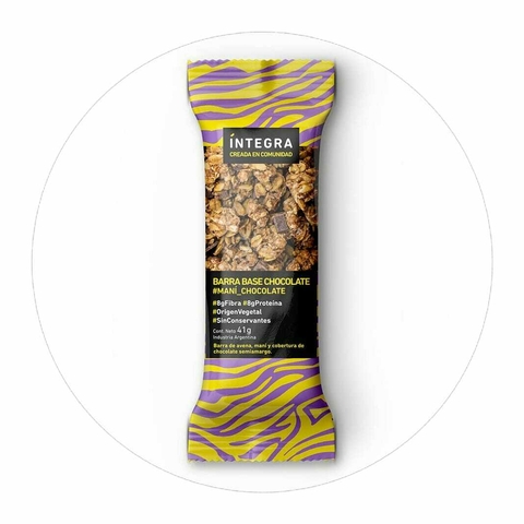 INTEGRA BARRA CHOCOLATE MANI 40gr - comprar online