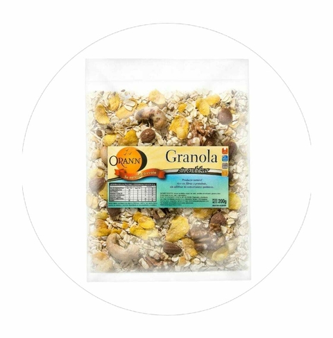Granola Orann Sin Miel Sin Azucar 1K - comprar online