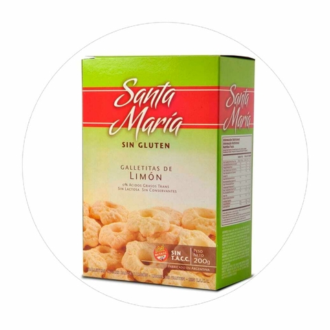 Galletitas Santa Maria Limon 200 Gr - comprar online