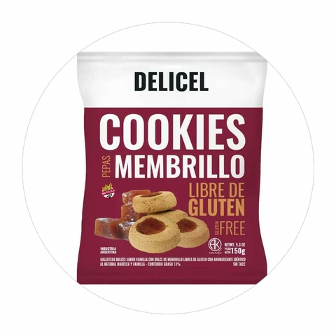 Cookies Delicel Pepas Mmebrillo 150 Gr - comprar online