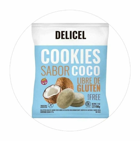 Cookies Delicel Coco 150 Gr - comprar online