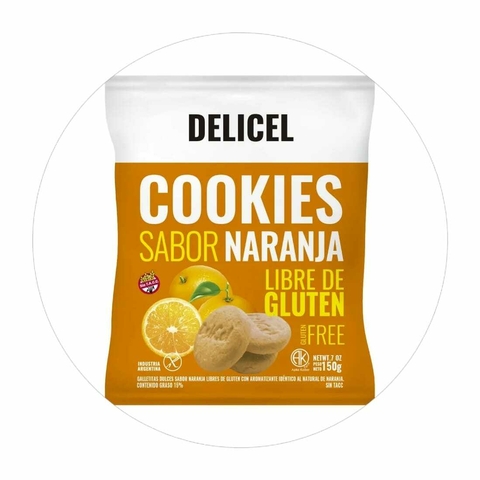 Cookies Delicel Naranja 150 Gr - comprar online