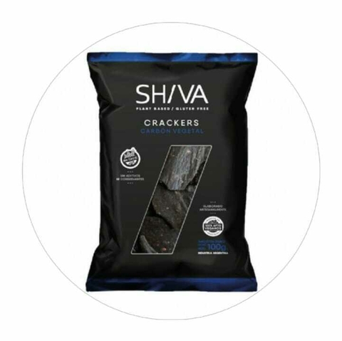 Crackers Shiva Carbon Vegetal 100 Gr - comprar online