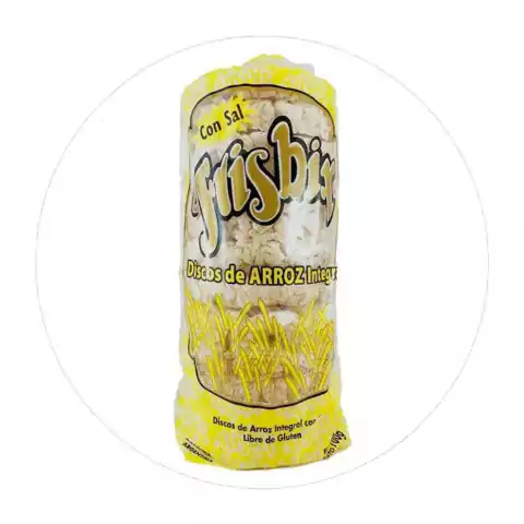 Galletas de Arroz Frisbix con sal 100 Gr - comprar online