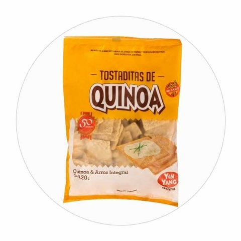 Tostadas de Arroz integral y Quinoa 120 Gr - comprar online