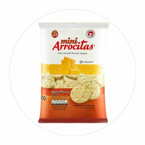 Galletitas Mini Arrocitas Queso Romano 53 Gr - comprar online